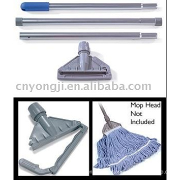 3-Piece Aluminium Mop Stick & Field Gate Kentucky Mop Holder